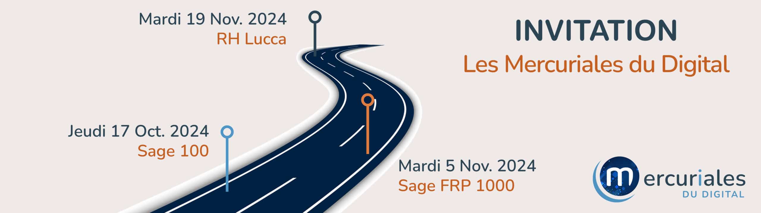 Invitation Mercuriales du digital_Sage et Lucca_réforme facture électronique_ actualité logiciels